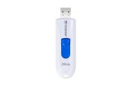 Памет Transcend 256GB, USB3.1, Pen Drive, Capless, White