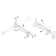 Mount Monitor Arm Wall Pneumatic,Roline 17.03.1122