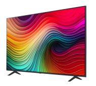 Телевизор LG 65NANO81T3A, 65" 4K HDR Smart Nano Cell TV, 3840x2160, DVB-T2/C/S2, AI Alpha 5 Gen7, HDR 10 PRO, webOS 24, ThinQ AI, WiFi, Clear Voice, AI Upscaling, Bluetooth, Hdmi, CI, LAN, AirPlay2, SPDIF, 2 Pole stand, Silver