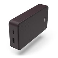 HAMA Външна батерия "Colour 20", 20000 mAh, 2 изхода: USB-C, USB-A, тъмно лилаво