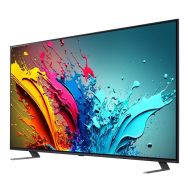 Телевизор LG 65QNED85T3C, 65" 4K QNED HDR Smart TV, 3840x2160, DVB-T2/C/S2, Alpha 8 AI 4K Gen7, 120Hz, HDR 10 PRO, webOS 24 ThinQ, 4K Upscaling, FreeSync, WiFi 5, Multi View, Bluetooth 5.1, AirPlay 2, LAN, CI, HDMI, SPDIF, 2 pole Stand , Silver