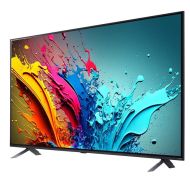 Телевизор LG 65QNED86T3A, 65" 4K QNED HDR Smart TV, 3840x2160, DVB-T2/C/S2, Alpha 8 AI 4K Gen7, 120Hz, HDR 10 PRO, webOS 24 ThinQ, 4K Upscaling, FreeSync, WiFi 5, Multi View, Bluetooth 5.1, AirPlay 2, LAN, CI, HDMI, SPDIF,  Crescent Stand, Silver