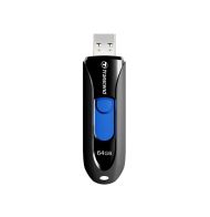 Памет Transcend 64GB, USB3.1, Pen Drive, Capless, Black
