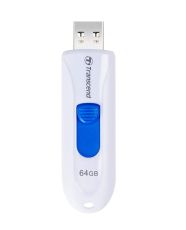 Памет Transcend 64GB, USB3.1, Pen Drive, Capless, White