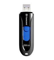 Памет Transcend 256GB, USB3.1, Pen Drive, Capless, Black