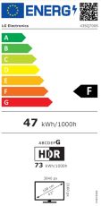 Монитор LG 43SQ700S-W, 42.5" IPS Smart webOS, ThinQ, 5ms, 1200:1, 300cd/m, 4K UHD (3840x2160) AG, HDR 10, DCI-P3 80%, HDMI, USB, USB Type-C, PD 65W, Wi-Fi B/in, AirPlay 2, Virtual surround, Speacers 10W x 2, LAN, Bluetooth Tilt, Black