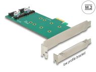 Карта Delock PCI Express x1 - 2 x internal M.2 Key B 110 mm