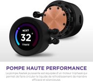 Охладител за процесор NZXT Kraken Elite 360 Black, 2.72" LCD Display