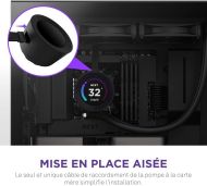Охладител за процесор NZXT Kraken Elite 360 Black, 2.72" LCD Display