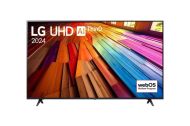 Телевизор LG 50UT80003LA, 50" 4K UltraHD TV 4K (3840 x 2160), DVB-T2/C/S2, webOS 24 Smart TV, ThinQ AI, Alpha 5 AI 4K Gen7, WiFi, HDR10 pro, HLG, ALLM/HGiG, AI Upscaling, AI Sound(Virtual 9.1.2 Up-mix), AirPlay, Quick Card, HDMI eARC, CI, LAN, USB, Blueto