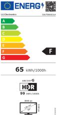 Телевизор LG 50UT80003LA, 50" 4K UltraHD TV 4K (3840 x 2160), DVB-T2/C/S2, webOS 24 Smart TV, ThinQ AI, Alpha 5 AI 4K Gen7, WiFi, HDR10 pro, HLG, ALLM/HGiG, AI Upscaling, AI Sound(Virtual 9.1.2 Up-mix), AirPlay, Quick Card, HDMI eARC, CI, LAN, USB, Blueto