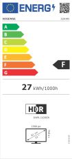 Телевизор Hisense 32" A4N, HD 1366x768,3000:1, DLED, HLG, DTS Virtual X, Smart TV, WiFi, WiFi Direct, BT, VIDAA U7,Anyview Cast, 2xHDMI, 2xUSB, LAN, CI+, DVB-T2/C/S2, Black