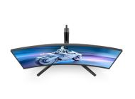 Монитор Philips Evnia 34M2C6500, 34" Curved 1800R QD-OLED, 3440x1440@175Hz, 0.03ms GtG, 1000 nit, 1 000 000:1, Mega Infinity DCR, Adaptive Sync, FlickerFree, LowBlue Mode, Tilt, Height Adjust, Swivel, 2xHDMI, DP, USB hub