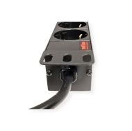 Power strip 19" 1U 9x Roline 19.07.1621 w/2m cable