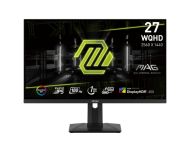 Монитор MSI MAG 274QRF QD E2, 27", Rapid IPS, 1ms, 180Hz, Flat, WQHD 2560x1440, Quantum Dot technology, DisplayHDR 400, Mystic Light, APP, 300 nits, 2500:1, 100M:1,1x DP(1.4a), 2x HDMI (2.0b), 1x Type-C (DP alt.) wPD 65W charging, Heigh Adj. 130mm, Tilt, 