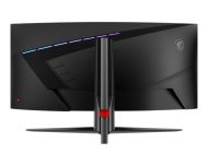 Монитор MSI MAG 345CQR, 34", VA, 180Hz, 1ms, UWQHD 3440x1440, 21:9, FreeSync Premium, HDR, Ai VISION, LBL, Night Vision, Console mode, VRR, CEC, 300 nits, 3000:1, 100M;1, DP (1.4a), 2x HDMI (2.0b), Headphone out, Adj.Stand 100mm, Swivel,Tilt, VESA