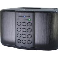 Криптираща докинг станция Inter-Tech Argus GD-PDLK02 за 2.5" или 3.5" SSD/HDD, 256-bit AES encryption