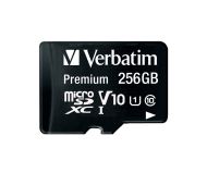 Памет Verbatim Premium micro SDXC 256GB Class 10 U1 (Incl. Adaptor)
