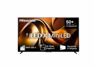 Телевизор Hisense 85" UXNQ, 4K Ultra HD 3840x2160, ULED X, FALD, Quantum Dot, 144Hz, IPS, HDR 10+, HLG, Dolby Vision IQ, Dolby Atmos, Smart TV, WiFi 6E, WiFi Direct, BT, Anyview Cast, 4xHDMI, 2xUSB, LAN, CI+, DVB-T2/C/S2, Black