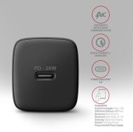USB-C Charger, 20W, QC4+, AXAGON ACU-PD20