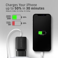 USB-C Charger, 20W, QC4+, AXAGON ACU-PD20