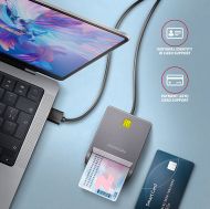 Cardreader U2.0, Smart ID, 1.3m, AXAGON CRE-SM3T