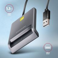 Cardreader U2.0, Smart ID, 1.3m, AXAGON CRE-SM3T