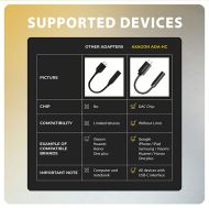 USB-C to 3.5 mm audio adapter, 10cm, AXAGON ADA-HC
