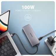 USB-C Multiport,6-port,PD,Giga LAN,AXAGON HMC-6G2L
