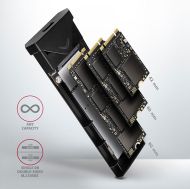 Ext case U3.2 C-to-M.2 NVMe, AXAGON EEM2-UB2
