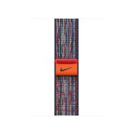 Каишка за часовник Apple Watch 40mm Nike Sport Loop: Blue/Red Nike Sport Loop