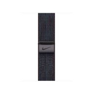 Каишка за часовник Apple Watch 40mm Nike Sport Loop: Black/Blue Nike Sport Loop