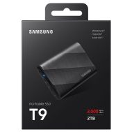 SSD Ext. 2TB Samsung T9 Black, U3.2C, MU-PG2T0B/EU