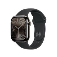 Каишка за часовник Apple Watch 42mm Sport Band: Black Sport Band - S/M