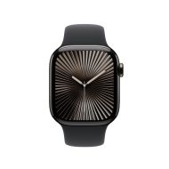 Каишка за часовник Apple Watch 42mm Sport Band: Black Sport Band - M/L
