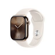 Каишка за часовник Apple Watch 42mm Sport Band: Starlight Sport Band - M/L