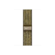 Каишка за часовник Apple Watch 42mm Nike Sport Loop: Green/Gray Nike Sport Loop