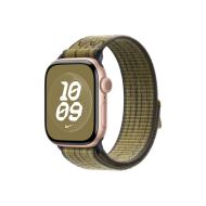 Каишка за часовник Apple Watch 42mm Nike Sport Loop: Green/Gray Nike Sport Loop