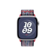 Каишка за часовник Apple Watch 42mm Nike Sport Loop: Blue/Red Nike Sport Loop