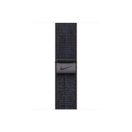 Каишка за часовник Apple Watch 42mm Nike Sport Loop: Black/Blue Nike Sport Loop