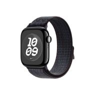 Каишка за часовник Apple Watch 42mm Nike Sport Loop: Black/Blue Nike Sport Loop