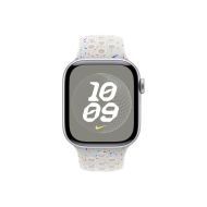 Каишка за часовник Apple Watch 42mm Nike Sport Band: Pure Platinum Nike Sport Band - M/L