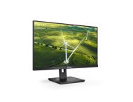 Монитор Philips 242B1G, 23.8" IPS WLED, 1920x1080@75Hz, 4ms GtG, 250cd m/2, 1000:1, 50M:1 DCR, Adaptive Sync, FlickerFree, LowBlue Mode, 2Wx2, Tilt, Height Adjust, Pivot, Swivel, D-SUB, DVI, HDMI, DP, USB hub