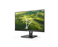 Монитор Philips 242B1G, 23.8" IPS WLED, 1920x1080@75Hz, 4ms GtG, 250cd m/2, 1000:1, 50M:1 DCR, Adaptive Sync, FlickerFree, LowBlue Mode, 2Wx2, Tilt, Height Adjust, Pivot, Swivel, D-SUB, DVI, HDMI, DP, USB hub