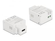Модул Delock, USB-C порт за зареждане, За монтаж на панел Keystone
