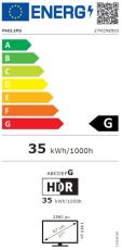 Монитор Philips Evnia 27M2N8500, 26.5" QD-OLED, 2560x1440@360Hz, 0.03ms GtG, 1000cd m/2, 1500000:1, Mega Infinity DCR, Adaptive Sync, FlickerFree, LowBlue Mode, 5Wx2, Tilt, Height Adjust, Swivel, 2xHDMI, DP, USB hub
