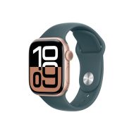 Каишка за часовник Apple Watch 46mm Sport Band: Lake Green Sport Band - S/M (Seasonal)