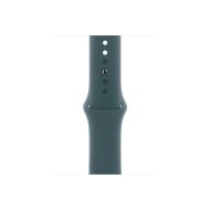 Каишка за часовник Apple Watch 46mm Sport Band: Lake Green Sport Band - M/L (Seasonal)