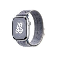 Каишка за часовник Apple Watch 46mm Nike Sport Loop: Grey/Blue Nike Sport Loop