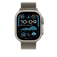 Каишка за часовник Apple Watch 49mm Milanese Loop: Natural Titanium Milanese Loop - Medium